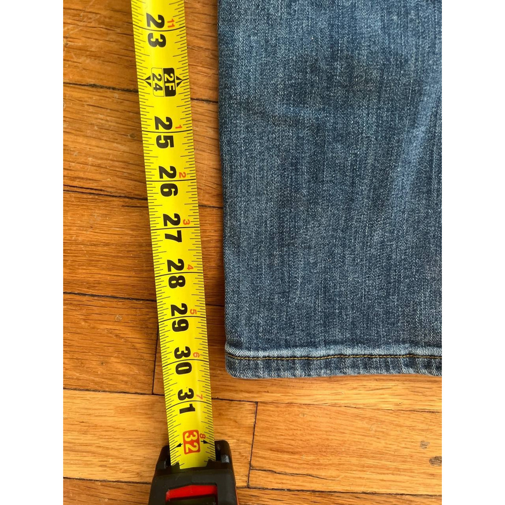 Denim & Co. Mens Denim Jeans Button Fly Stretch Blue 32/32 A000863 - Picture 2 of 8